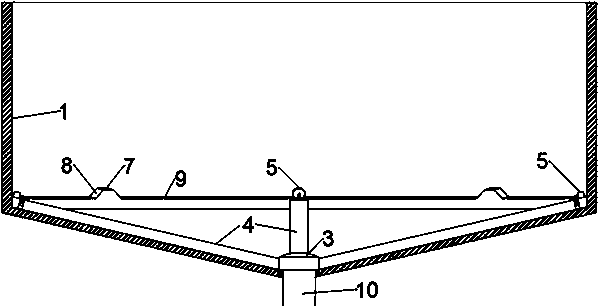 A hydraulic mud discharge system