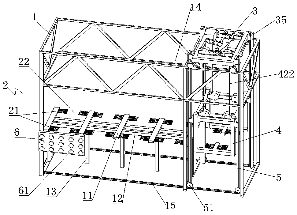 Miniature mechanical parking apparatus