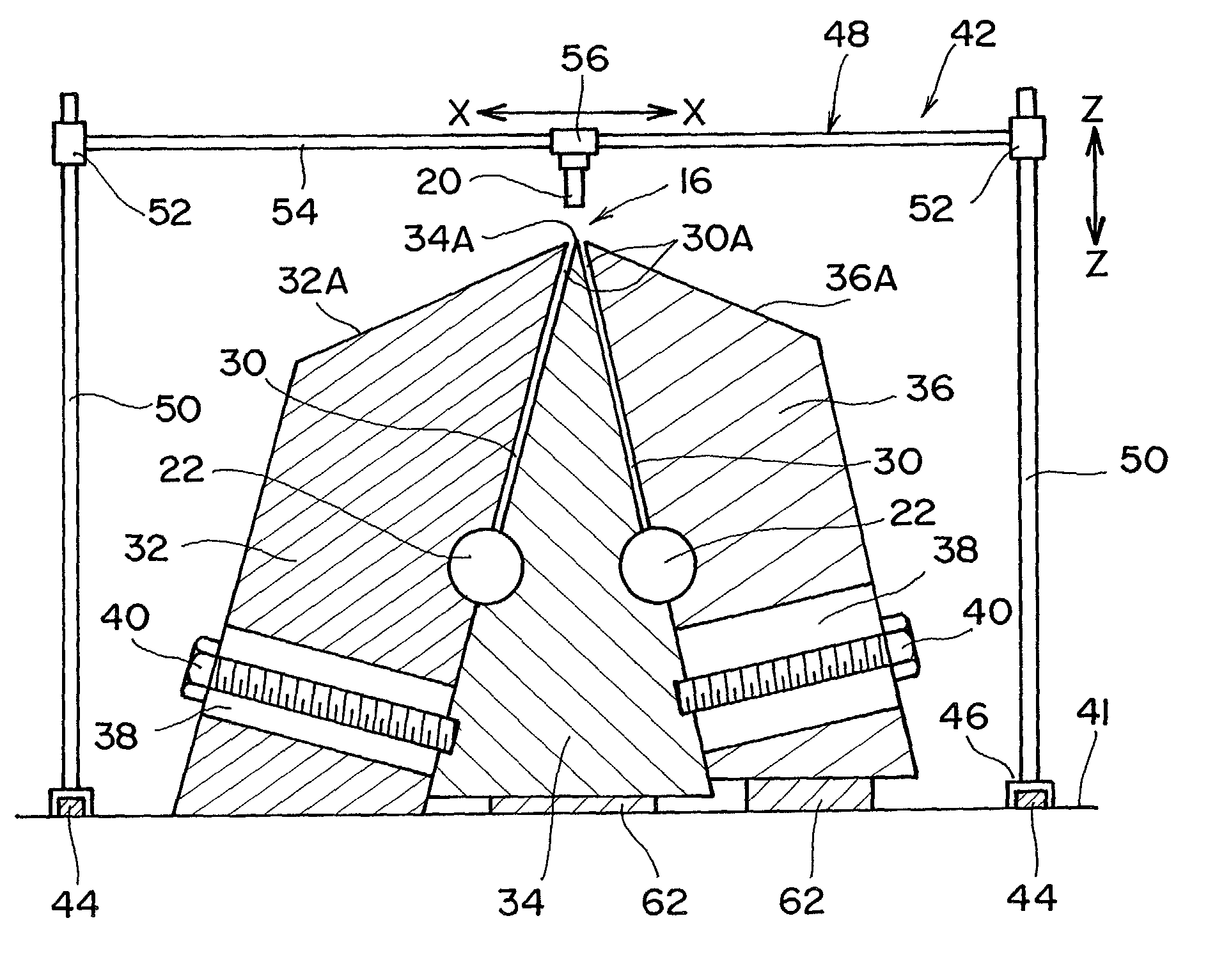 Extrusion-type coating method and apparatus