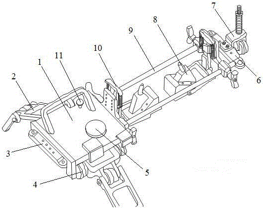 Adjustable phased array pipeline girth weld detection device