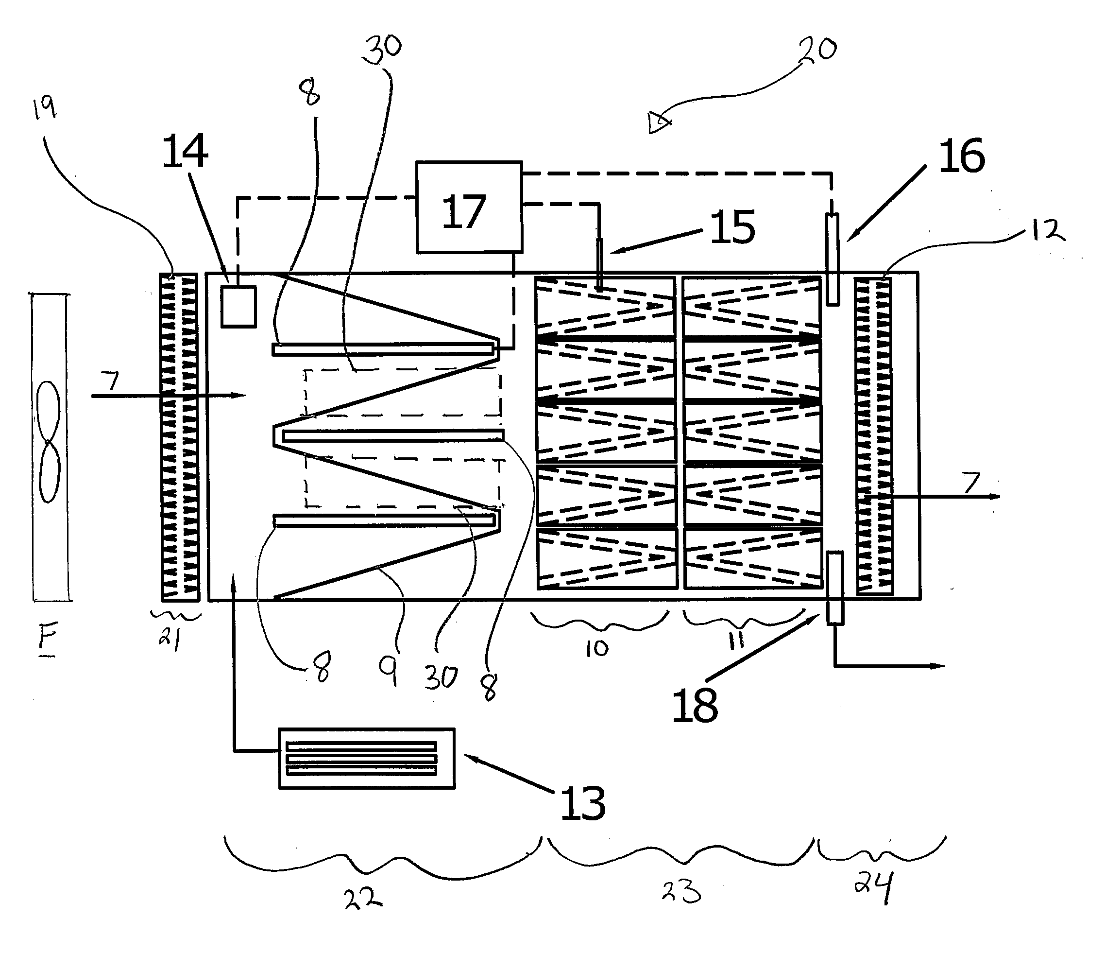 Onsite chemistry air filtration system