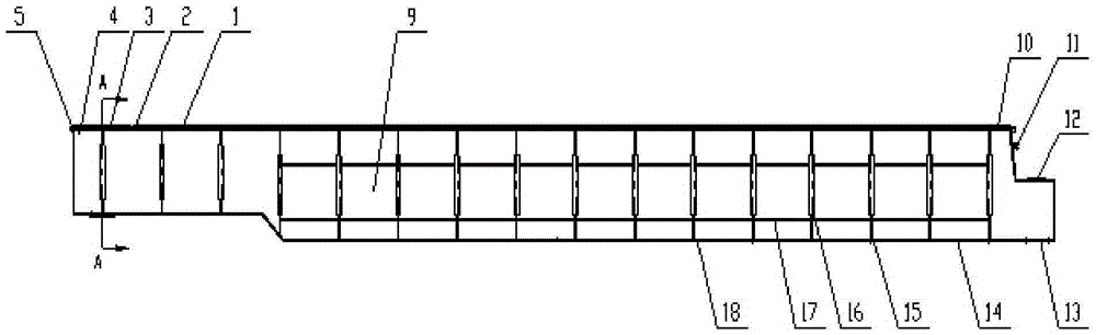 Active Beam of a Segmental Turnout