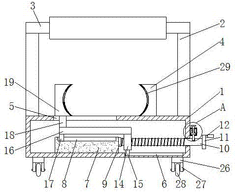 Transport cart for textile winding wheel