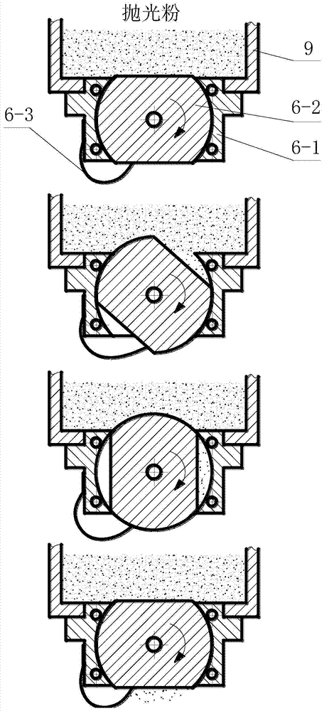 Fully automatic liquid dispensing and injection device for polishing