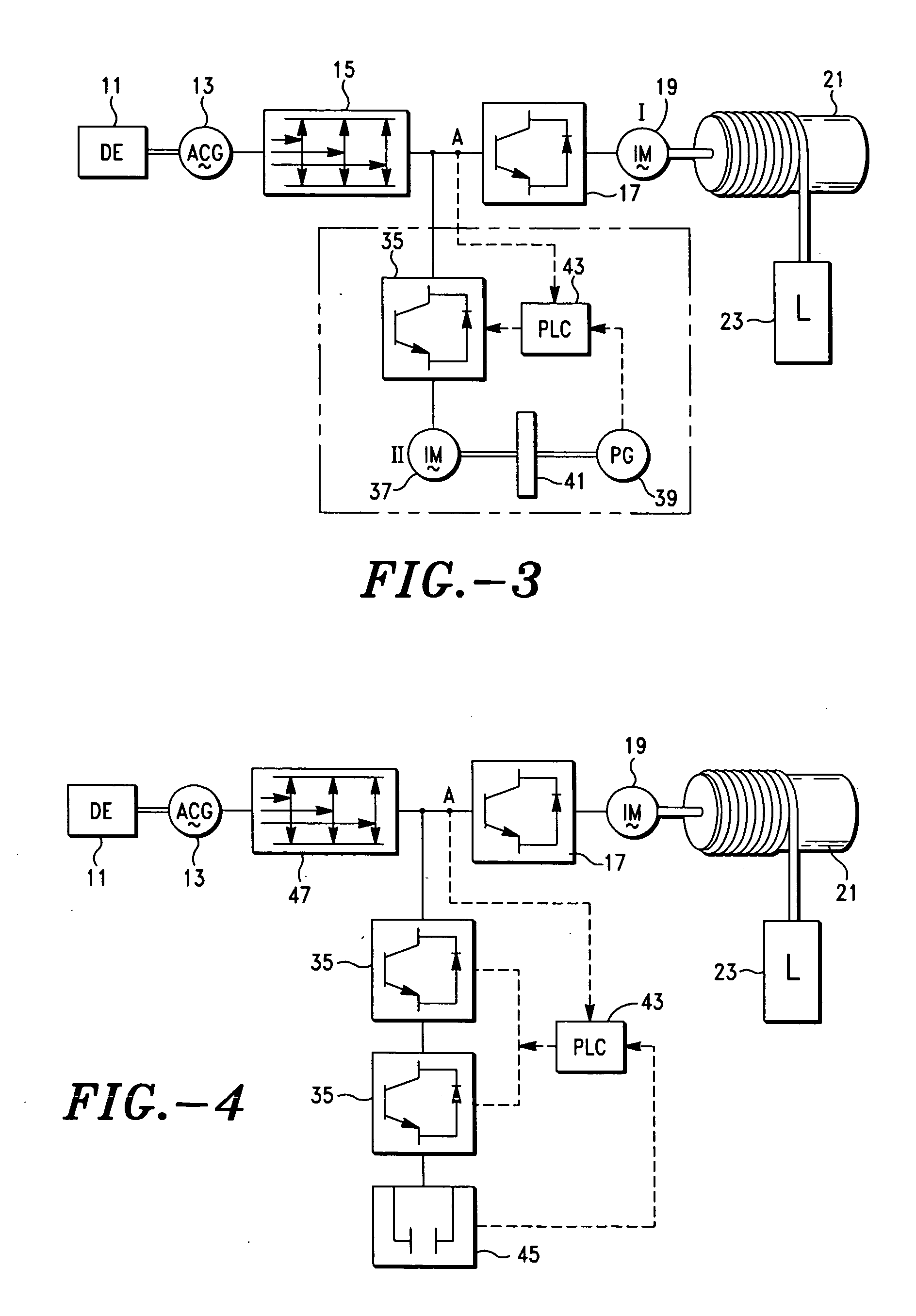 Energy storage method for load hoisting machinery