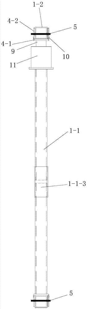 A hydraulic support method for concrete replacement of shear walls in high-rise buildings