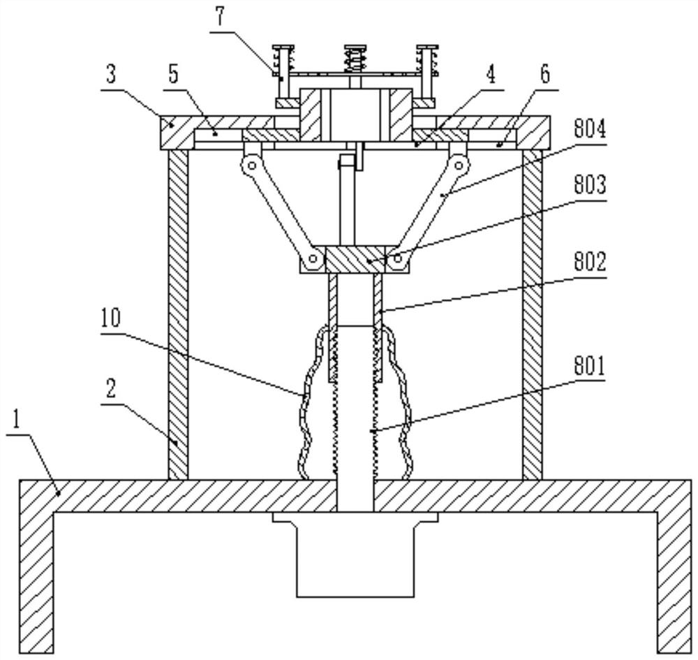 Positioning device for copper gasket machining