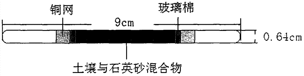 Determination method of p-aminoanisole and p-nitroanisole residues in soil