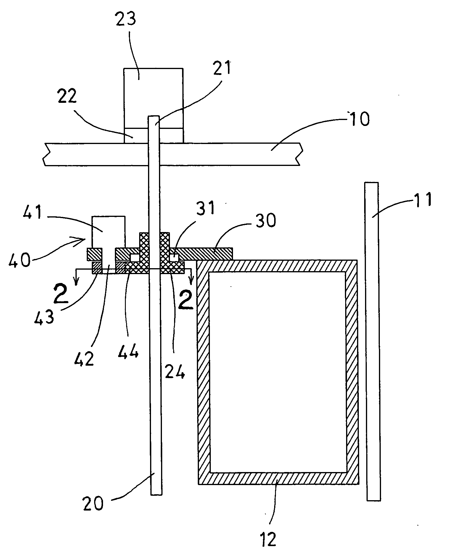 Elevator having second driving device