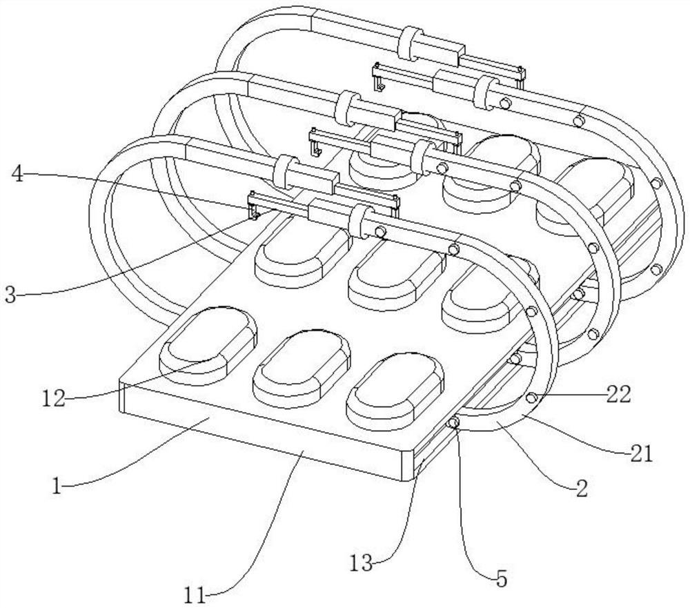 Distraction device for thoracoscope rib bone tumor resection