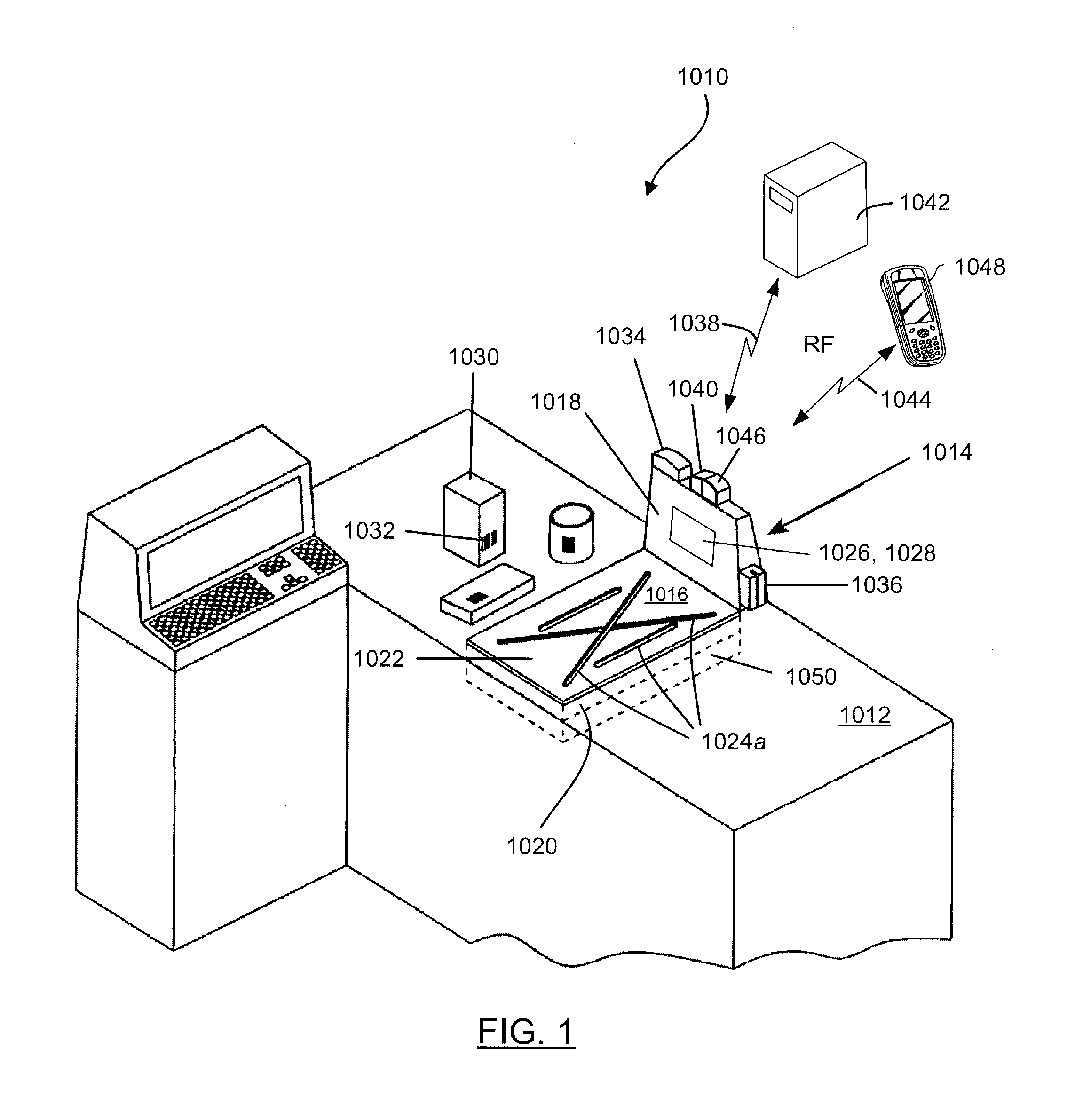 Imager reader with hand gesture interface