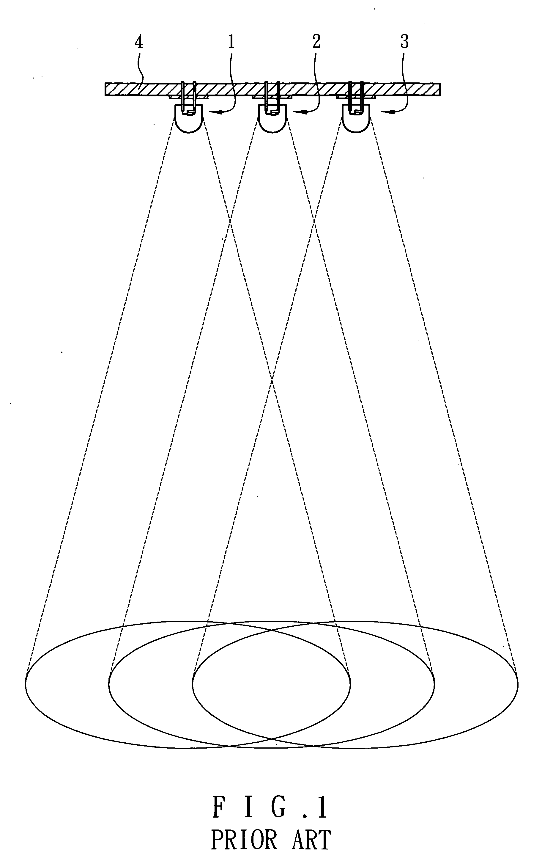 LED-based lighting module for emitting white light with easily adjustable color temperature