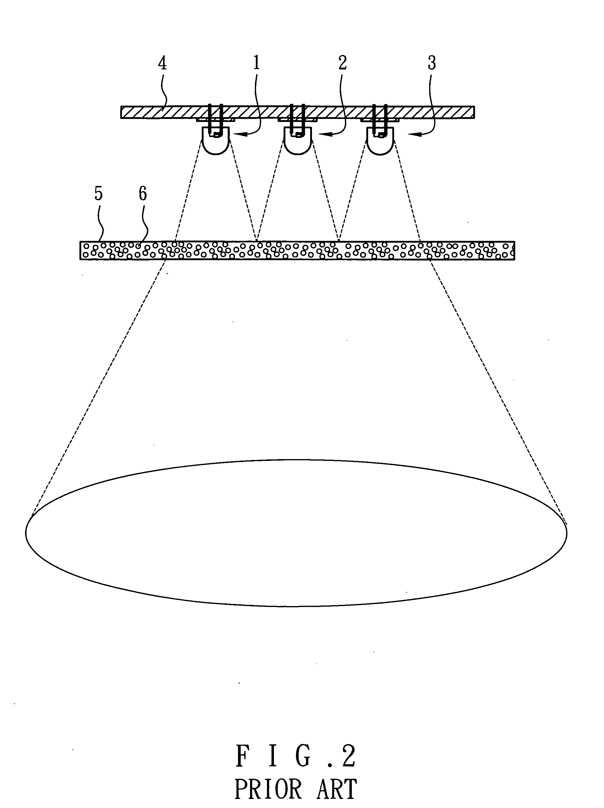 LED-based lighting module for emitting white light with easily adjustable color temperature