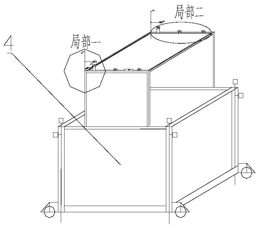 Industrial sizing device for carbon fibers