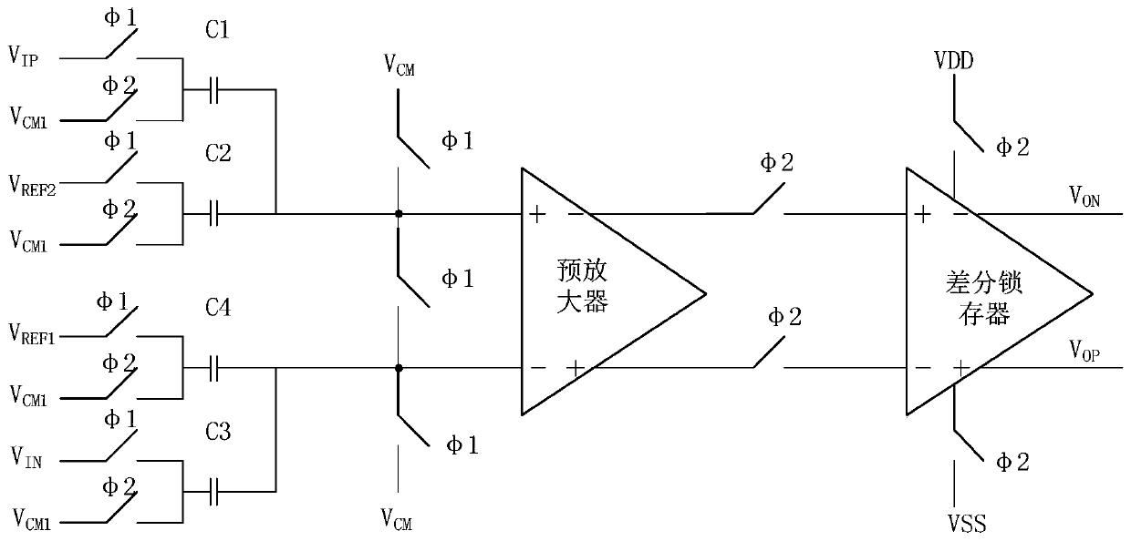 Comparator circuit for high speed pipeline adc