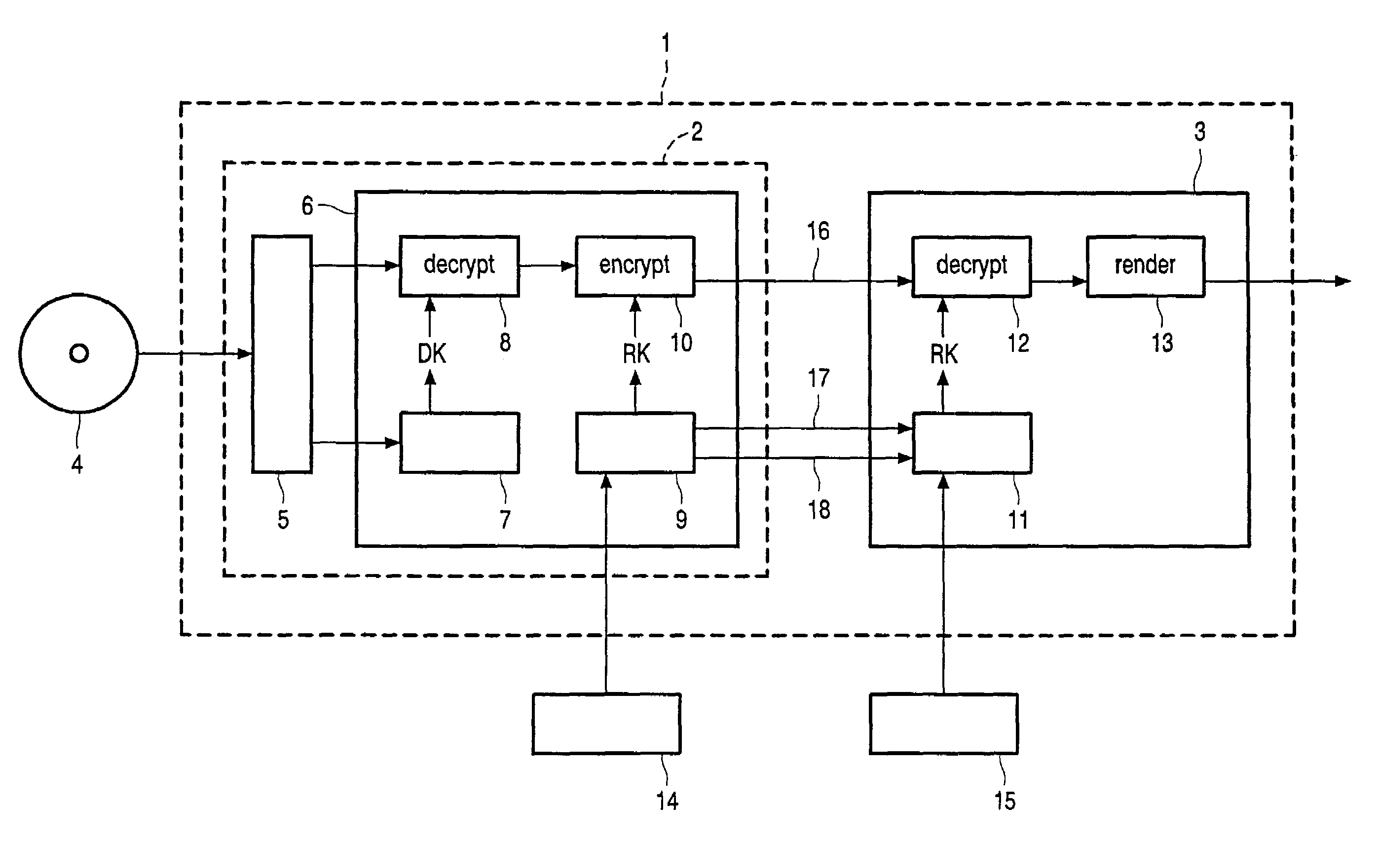 Apparatus and method for reproducing user data