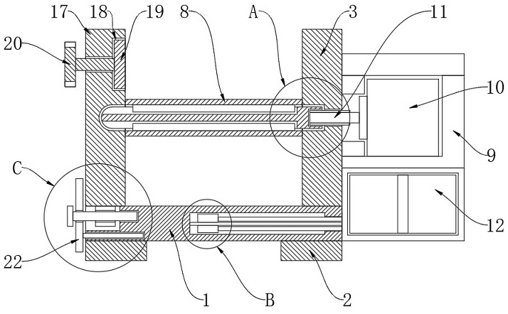 Winding mechanism for stainless steel strip machining equipment