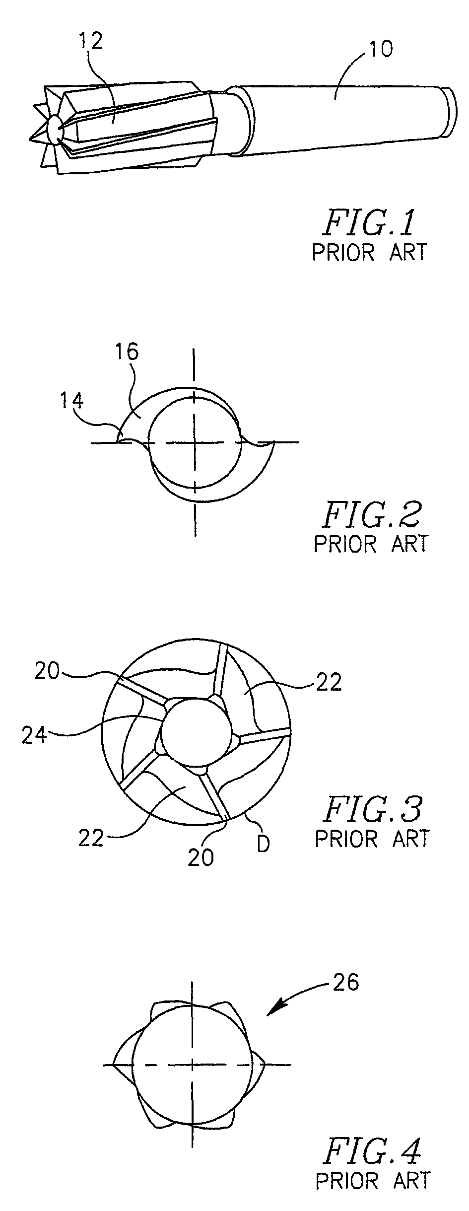 End mill and a method of operating an end mill