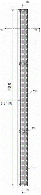 Electrolyzed suspension rod for special-shaped sealing rings