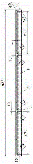 Electrolyzed suspension rod for special-shaped sealing rings