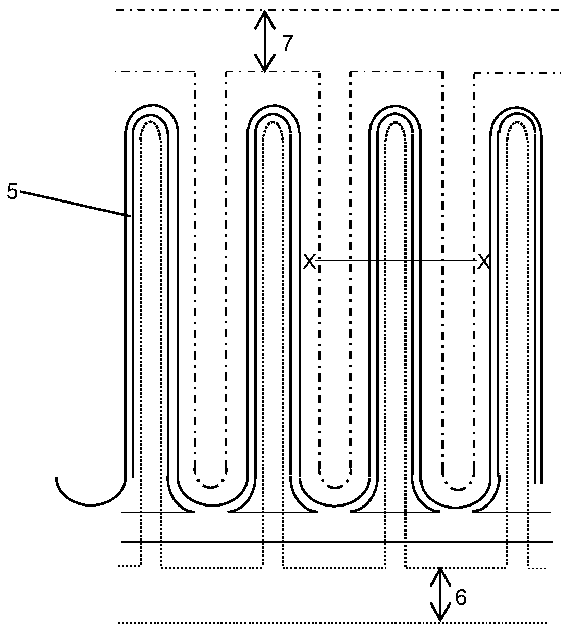 GaN-based heterojunction integrated device structure and manufacturing method