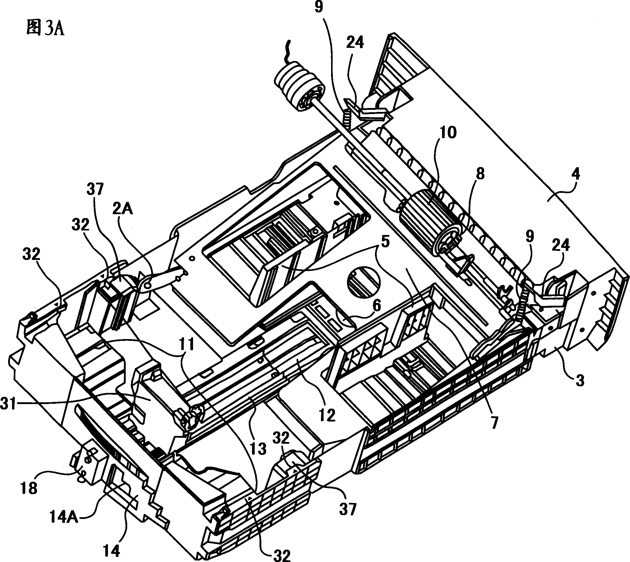 Paper feeding device and image forming apparatus