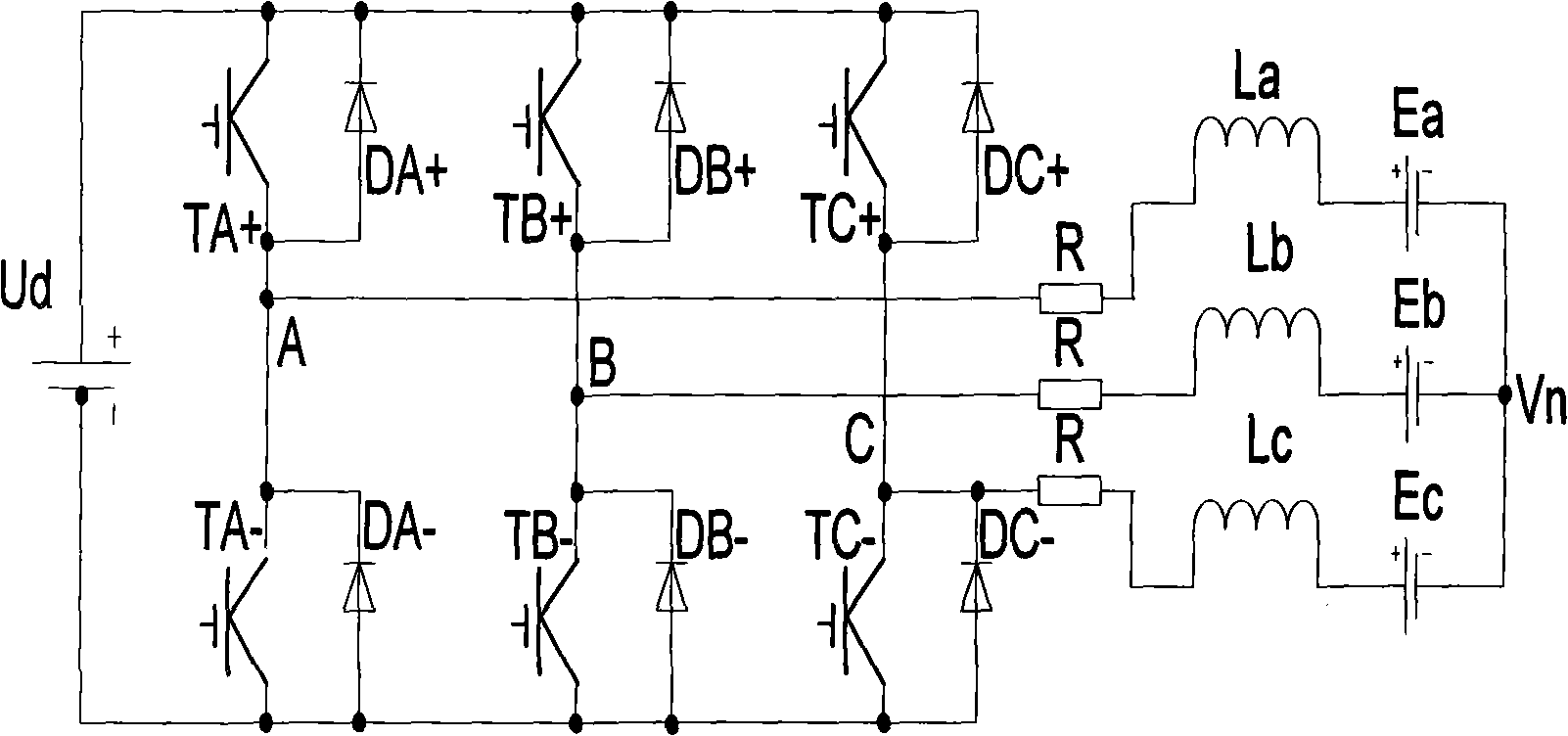 Method for detecting DC motor rotor location of no location sensor brushless