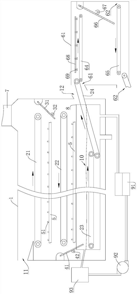 Circulating heated shrimp cooking equipment