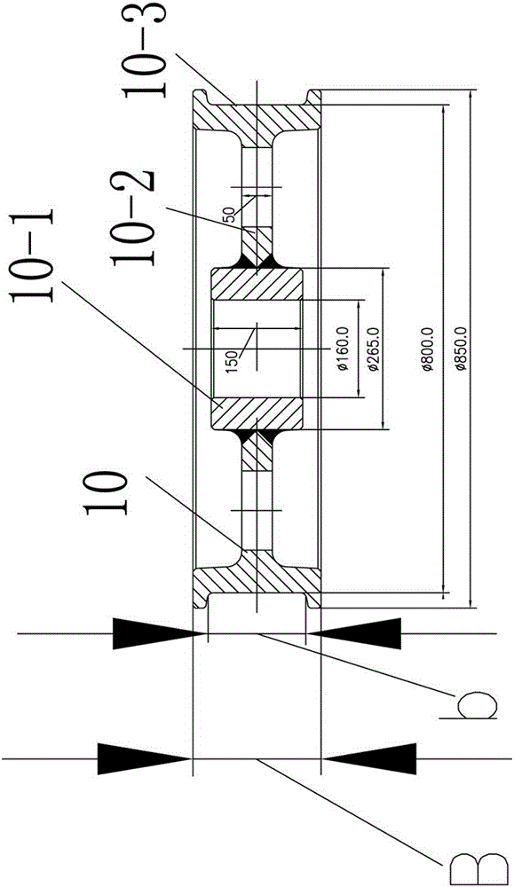 Hot-rolled wheel and manufacturing method