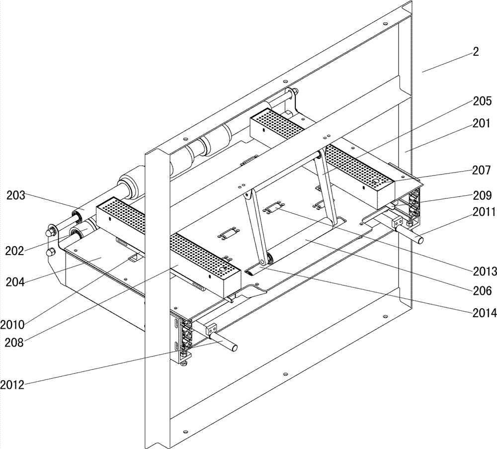 Air pressure forming machine for plastic sheet