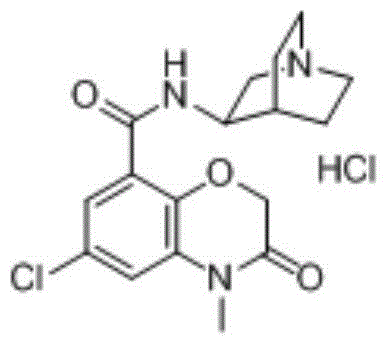 Method for preparing azasetron hydrochloride