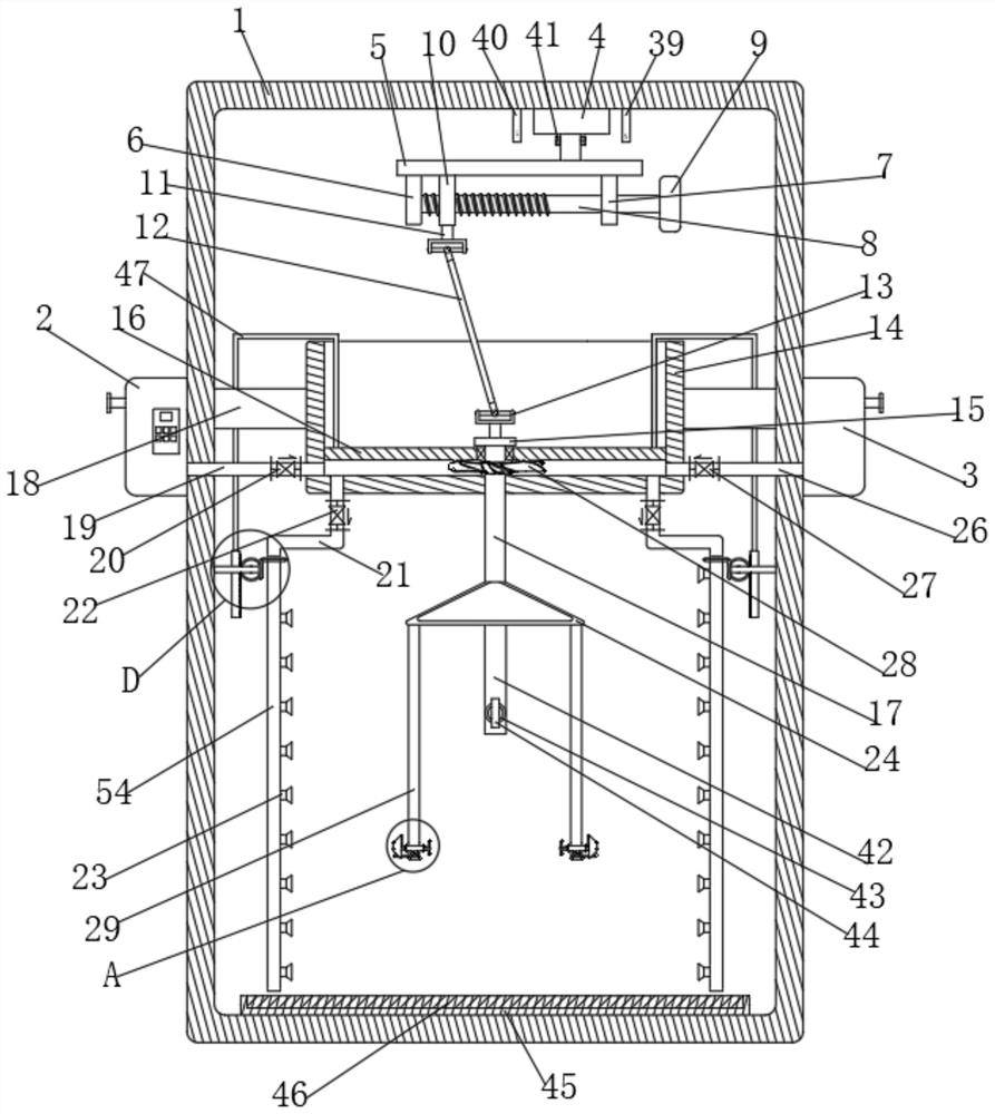 Jet-propelled rotary garment ironing device