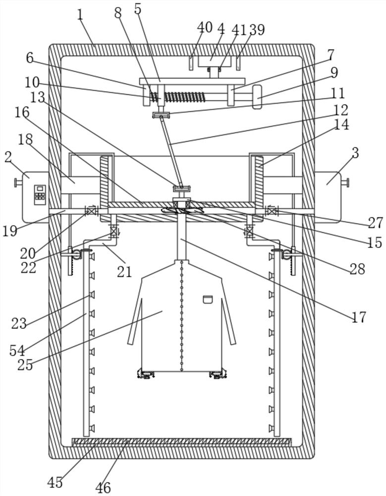 Jet-propelled rotary garment ironing device