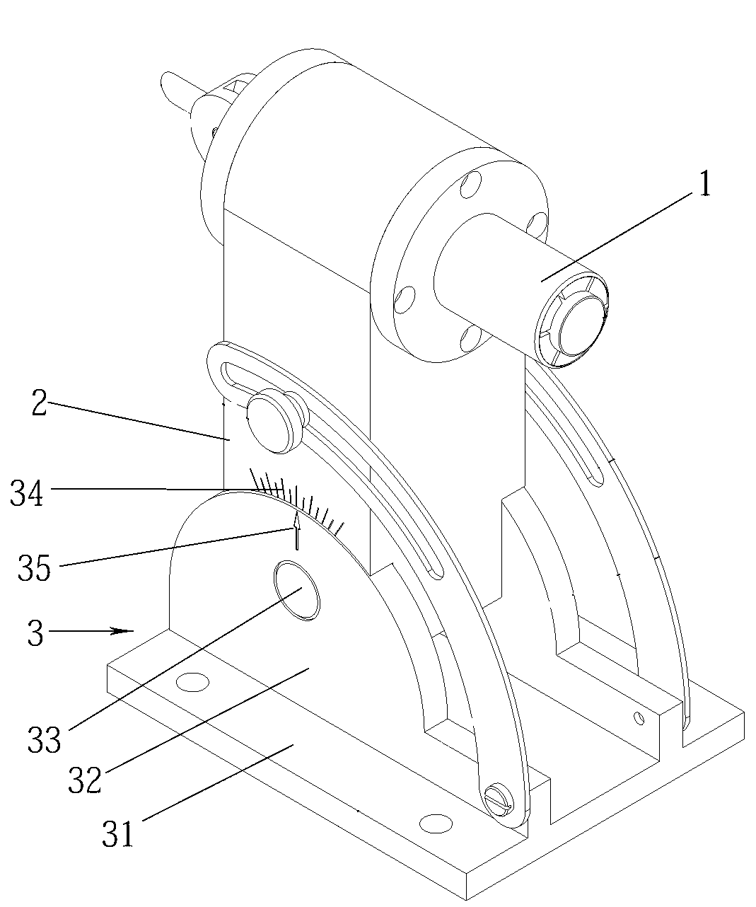 Cutter grinding fixture