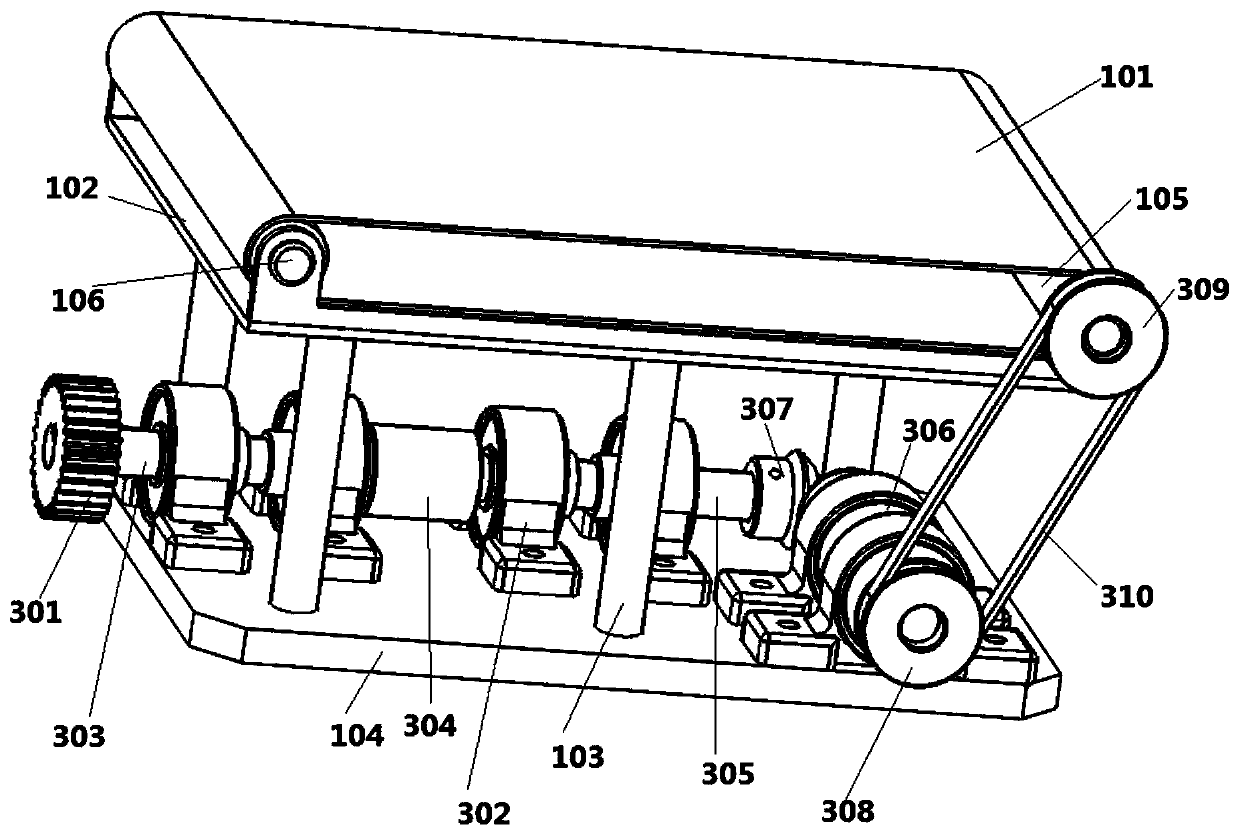 A rack-driven crawler trolley