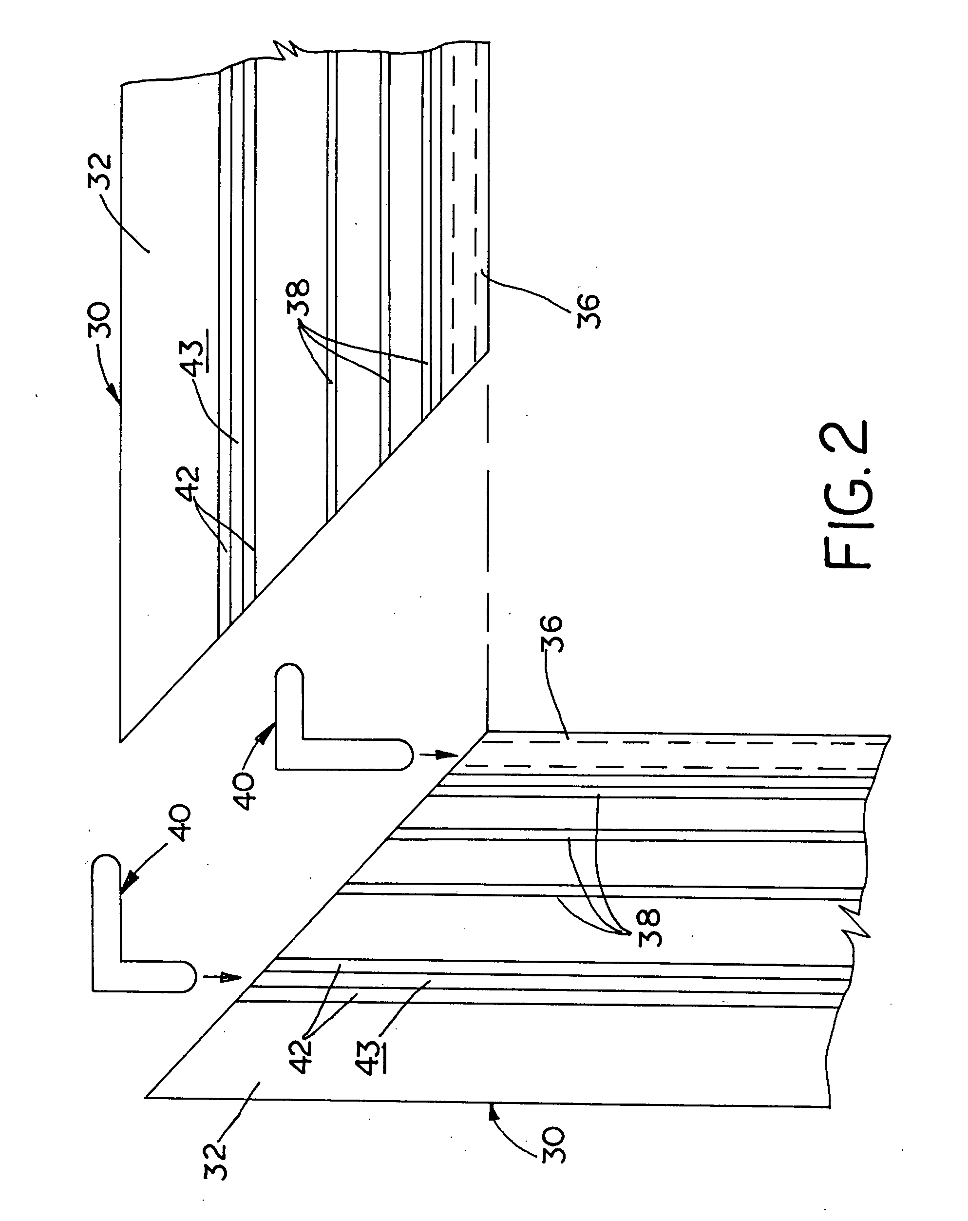 Slide-out room and components used in the manufacture of the same