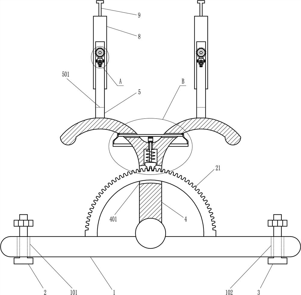 A multifunctional fixture for aluminum profile CNC machining center