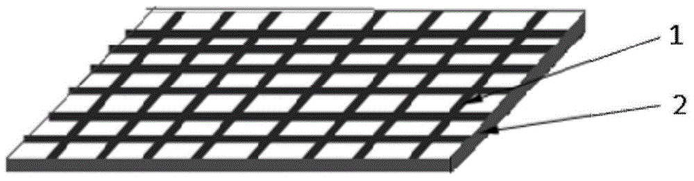 Electromagnetic-radiation-proof fiber composite material and preparation method thereof