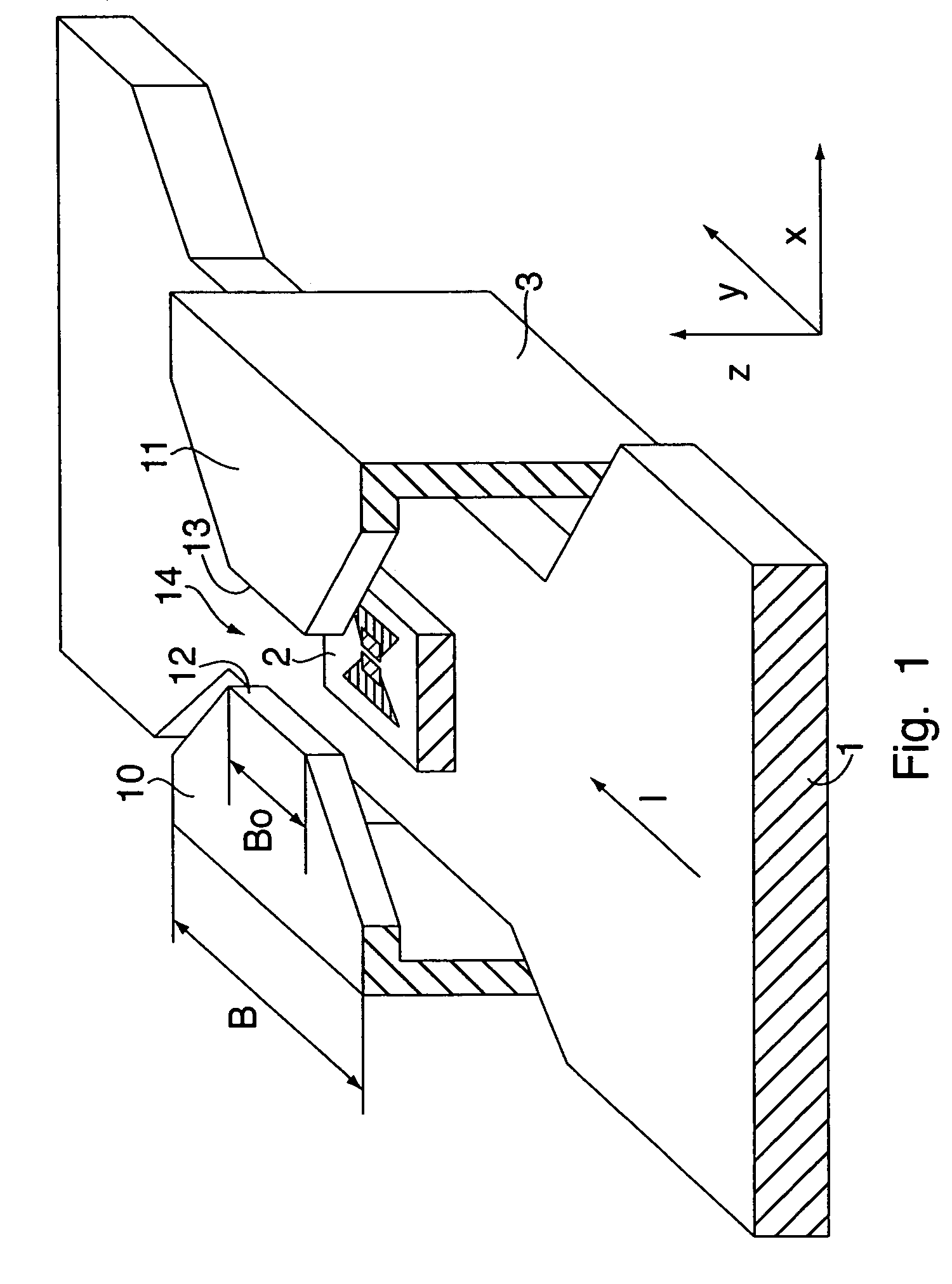 Device for measuring current