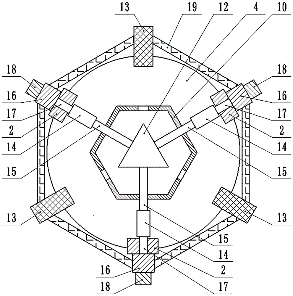 Radial ultrasonic honing device