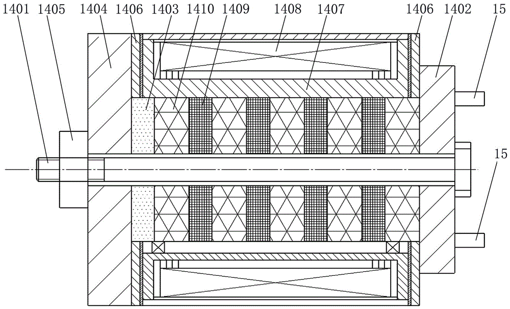 Radial ultrasonic honing device