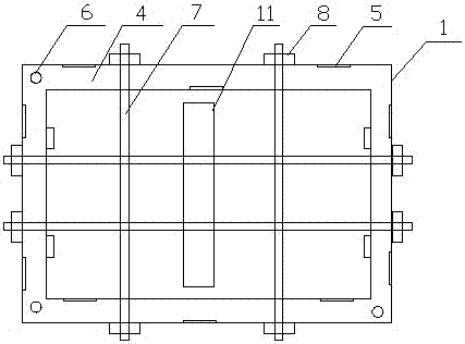 Weather-proof ABS automobile left-right-side-board assembly packaging box