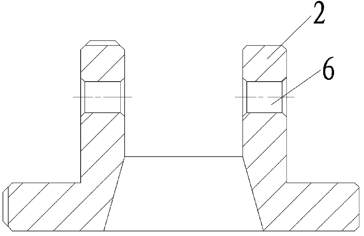 Adjustable positioning device for open punching of press