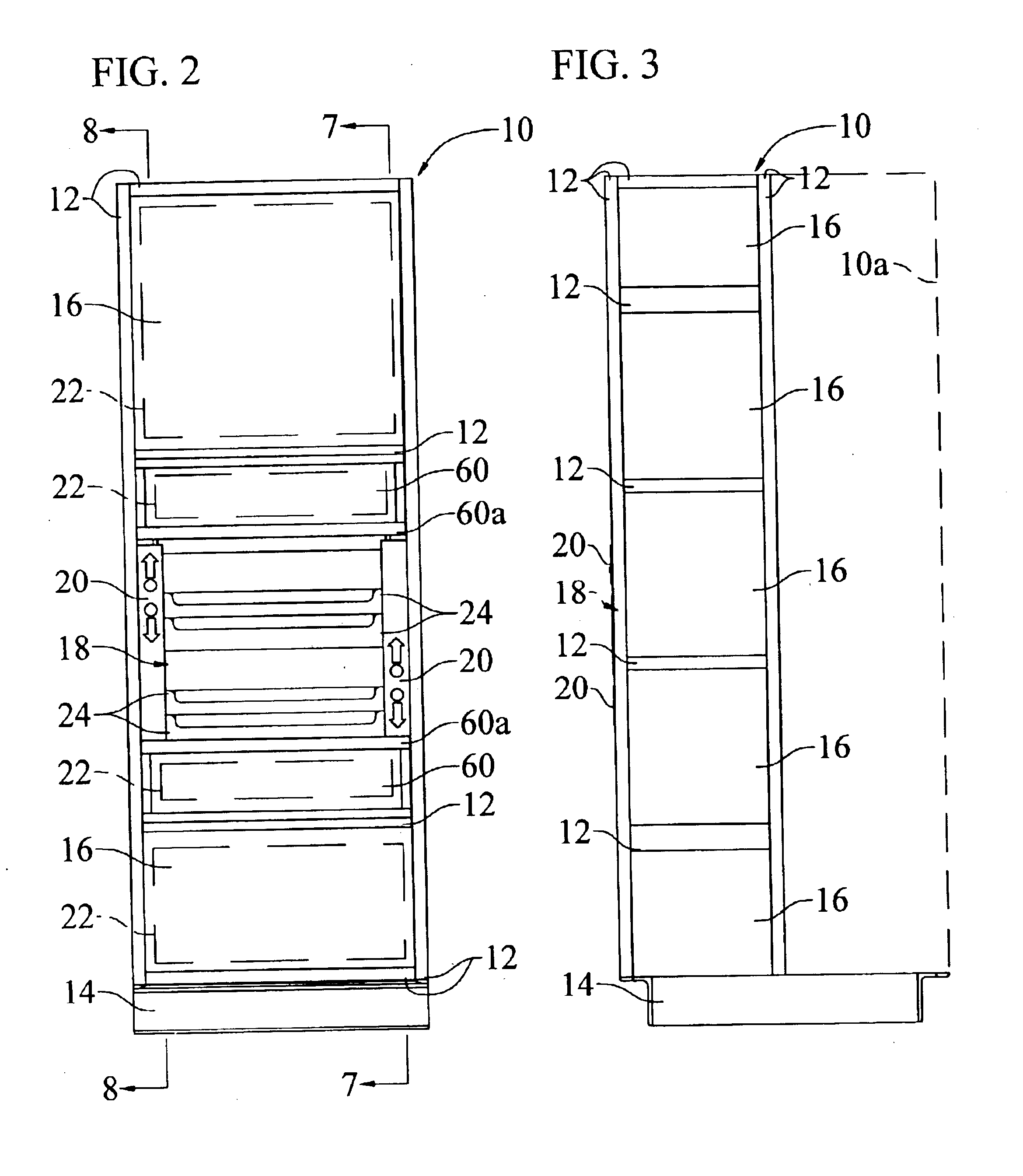 Carousel shelving unit