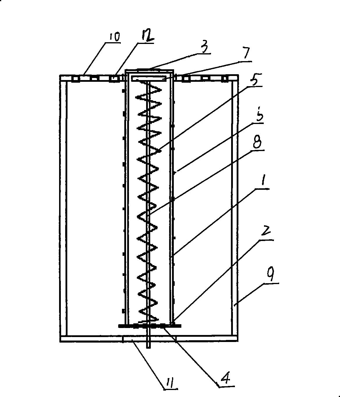 Communicated heat-locking device