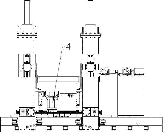 Force measurement wheel set calibration test stand