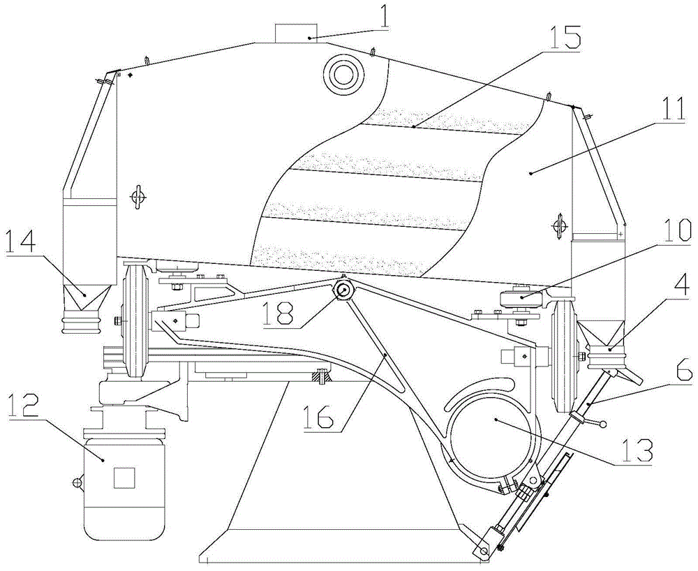 A new type of miscellaneous grain separation sieve