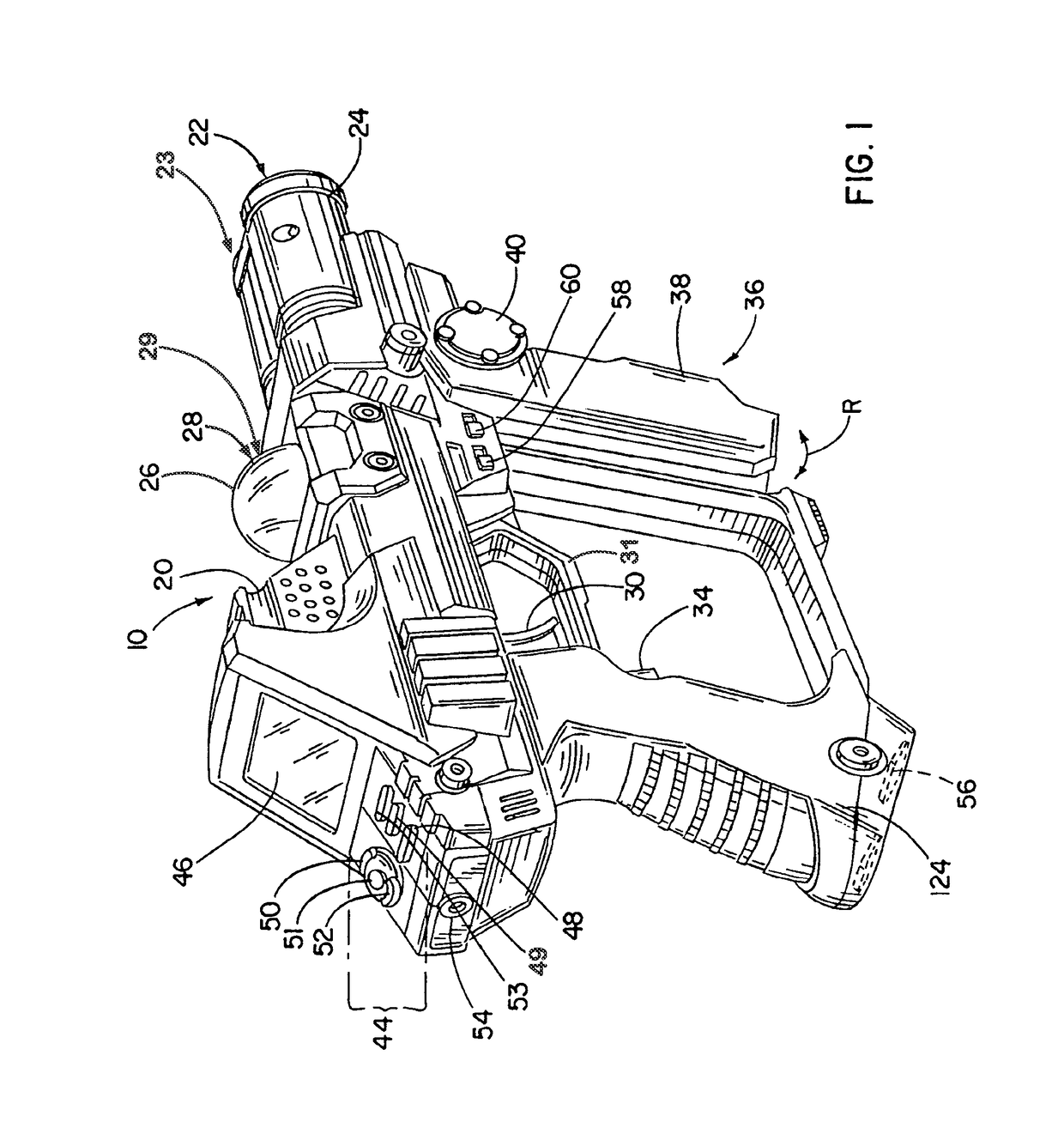 Device and method for an electronic tag game