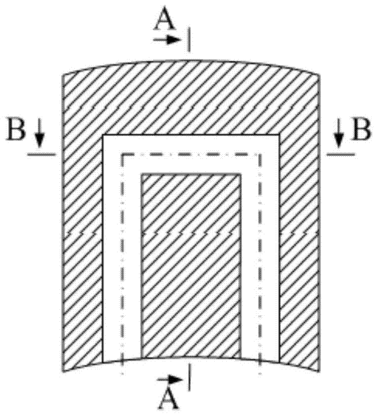 An oil-cooled turbine moving blade