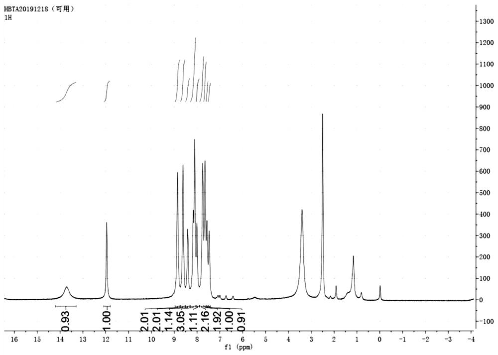 Benzothiazole derivative and application thereof as fluorescent dye